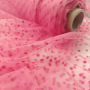 тнг484 - Еврофатин Luxe яркий розовый в мелкий горошек